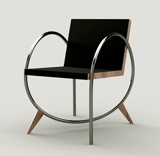 Spiralchair / Spiralsessel @Gerhard Benz